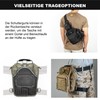 Magforce Tactical Sling Bag "Hamburger", MOLLE Shoulder & Chest Bag,