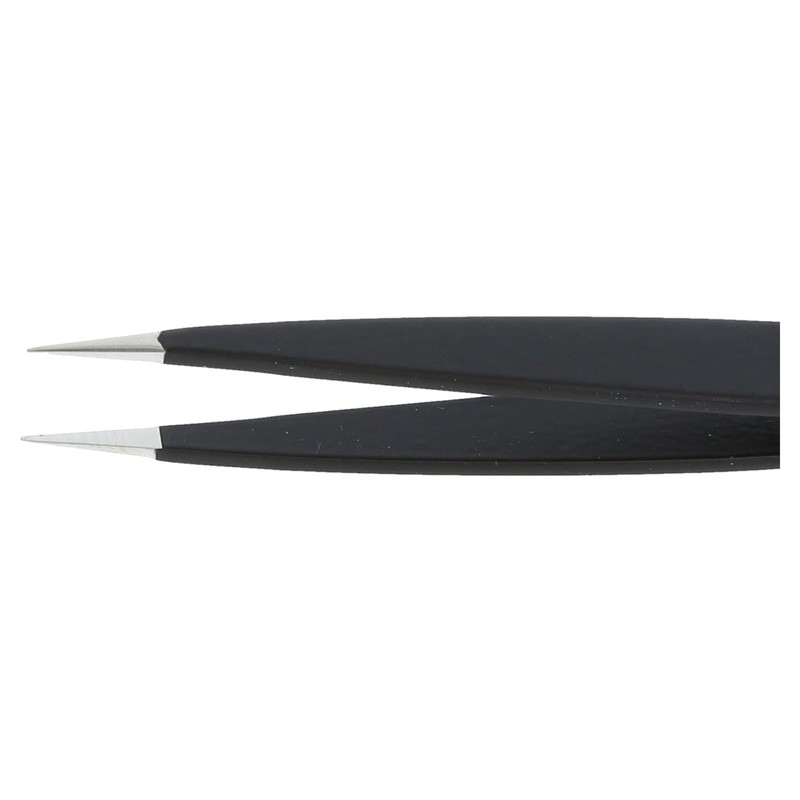 nippes Solingen 729 tweezers with narrow fine tip, stainless steel,