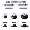4Pack Sanding Discs Holder Quick Change Disc Pad Holder with