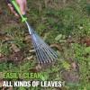 WORKPRO 16" Hand Rake Small Garden Hand Tool for Gardening