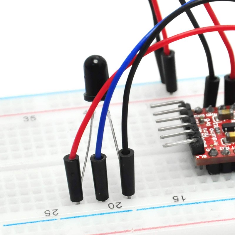 Gikfun 5mm 940nm LEDs Infrared Emitter and IR Receiver Diode