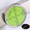 Magnetic Metal Large Spirit Bubble Level 60mm Diameter, (2 23/64