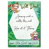 Sloth Well Done Note Home - Teachers Reward Certificate Notepad