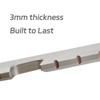 Titanium Mini EDC Pry Bar, Mini Crowbar, Multi-tool Scraper Opener,