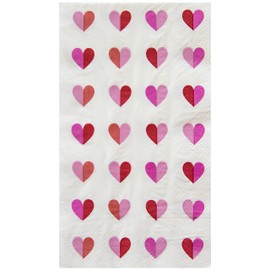 With All My Heart Guest Dinner Napkin (16 count)