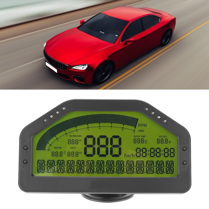SINCOTECH 9000RPM Race Display OBD2 Bluetooth Dashboard LCD Gauge Meter