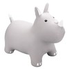 ZOOJOY Dog Bouncy Hopper, Inflatable Bouncy Horse Hopping Toys for