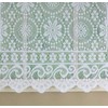 Today's Curtain Hopewell Premium Lace Panel 63", White, 58W x