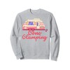 Gone Glamping Nature Camping Trip Campfire Glamper Sweatshirt