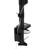 CTA Digital Articulating Desk Mount w/Clamp, Grommet and Cable Management