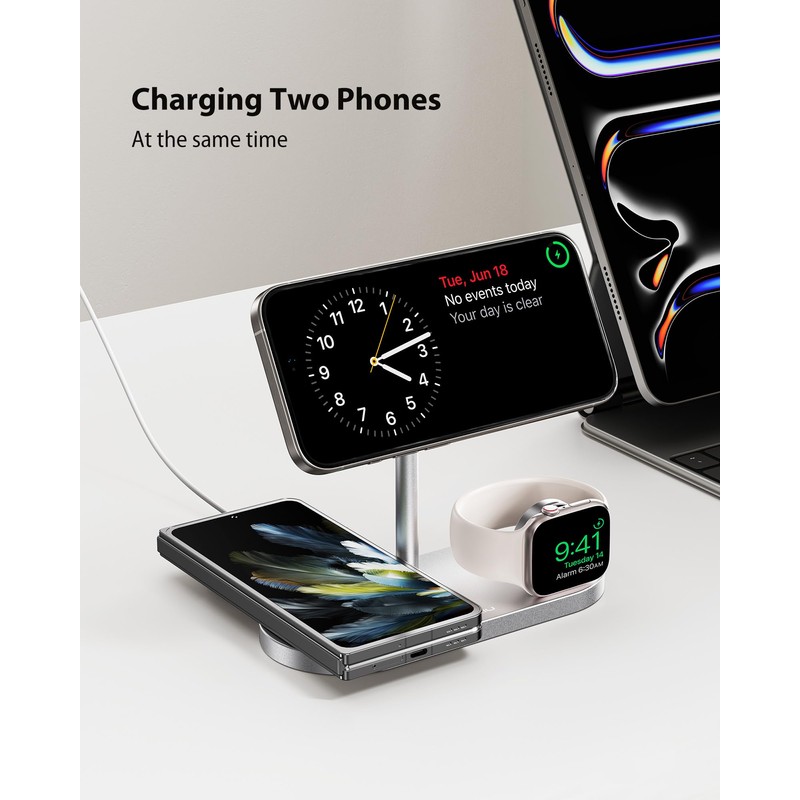 KU XIU X23 PRO 3 in 1 Charging Station