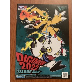 Bandai DIGIMON Anime Expo AX 2022 Exclusive Promo GUIDE BOOK BANDAI