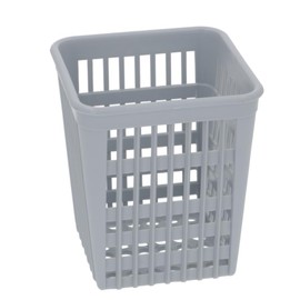 Pack of 4 Dishwasher Cutlery Baskets, Dishwasher Cutlery Holder Square, Small, Grey - Size: L113 x W113 x H130mm
