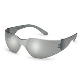 Gateway Safety GWS468M Starlite Safety Glasses with Silver Lenses, Gray Frame