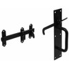 GatePro 5230023 Heavy Duty Suffolk Style Gate Latch - Black