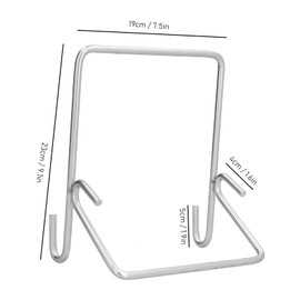 Duokon Honey Bucket Handle, Stainless Steel Honey Bucket Rack, Strong Load Capacity, Rustproof, Fixed Bucket Holder, Beekeeping Supplies