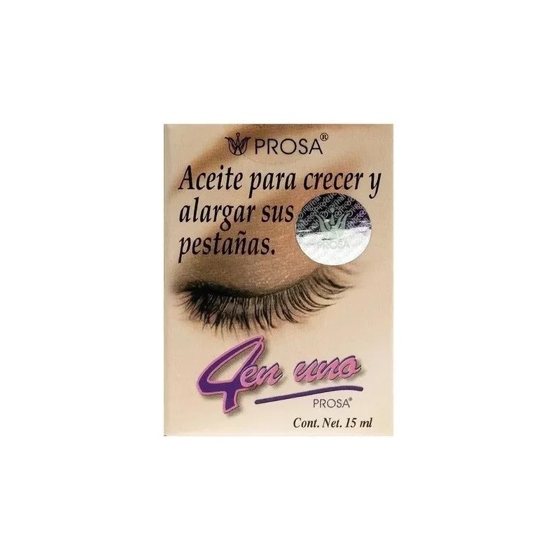 Prosa Aceite Para Pestañas Prosa 4 En 1 Engrosa Y