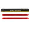 Partsam 2PCS 17 inch Red LED Trailer Light Bar 23