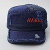 Avirex Distressed Remade Work Cap, Golf Baseball Cap, Cotton Cap,