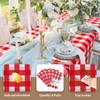 NACHLYNN Pack of 6 Disposable Tablecloths, 137 x 274 cm,