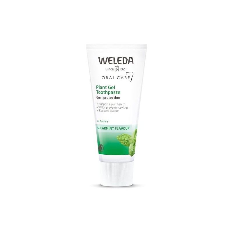 Weleda Weleda Plant Gel Toothpaste, Natural Dental Care, 2.5 OZ