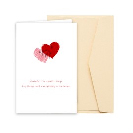 Romantic Anniversary Card for Wife or Husband | You & Me Love Card for Boyfriend & Girl Friend | I Love You Card for Him or Her | Valentine’s Day Card with Premium Envelope & Gold Foil Seal 1YAMC