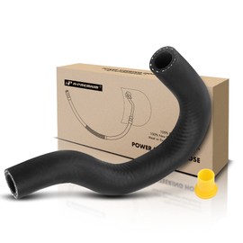 A-Premium - Conjunto de manguera de succión y depósito de dirección asistida compatible con Honda Civic 2001 2002 2003 2004 2005, 1.7 L, depósito a bomba