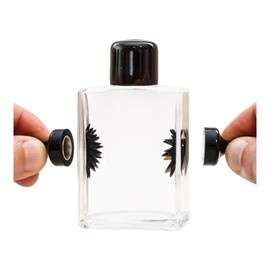 Ferrofluid Venom Magnetic Liquid - Desktop Accessory Interactive Toy - Black Magnetic Liquid in a Bottle with 2 Magnets