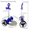 HapBoby Rolling Backpack Cart for Travel, Commuting & Daily Use,