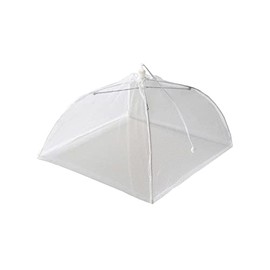 The Home Fusion Company Pop Up Food Cover 30cm Collapsible Mesh Food Cover Dome Pop Up Plate Umbrella Fly Net