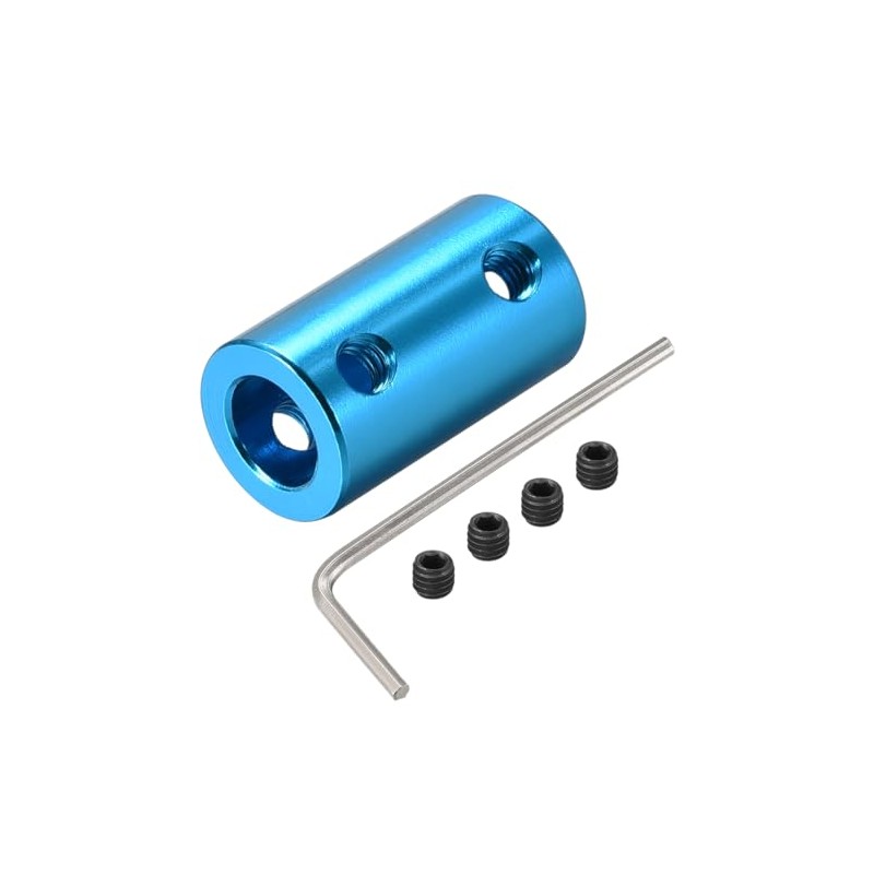sourcing map Shaft Coupling Connector 6 mm to 8 mm