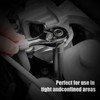 DSBYKJ 3-Piece Elbow Ratchet Set in Different Sizes, 1/2, 3/8,