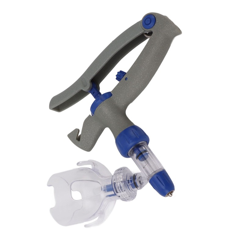 Livestock Syringe 0.1 to 2ml Continuous Syringe Adjustable Stainless Steel
