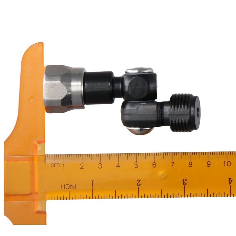 Urjumpea Universal Black Swivel Joint Adapter for Airless Paint Spray