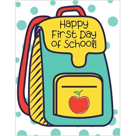 Greeting Card Happy First Day of School You're Going To Be Great