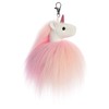 Aurora - Sparkle Tales - 5" Fluffy Unicorn Key Clip