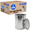 LAUCO Empty Paint Cans with Lids – 32oz, 6 Pack