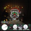 Goneons Santa Claus Neon Sign Merry Christmas Neon Sign for