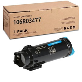 106R03477-Phaser 6510/WorkCentre 6515 Cyan Toner Cartridge Compatible for Xerox Phaser 6510/ Workcentre 6515 High Capacity Toner-Cartridge