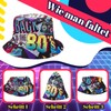 Utensilsto Pack of 2 Fishing Hats, Bucket Hat Retro 80s