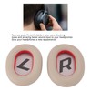 Replacement Ear Pads Soft Protein Leather Replaced Earpads Cushions for