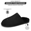 Project Cloud Men's Sheepskin Slippers - Memory Foam with Dyed