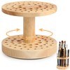 Dlicoda 52 Holes Paint Brush Holder, 360° Rotating Paint Brush