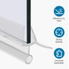 Transparent Rubber Lip Shower Seals for Glass Doors (6-8mm |