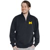 Blue 84 Men's Michigan Wolverines Quarter Zip Sweatshirt Icon Team
