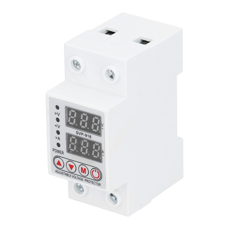 Overvoltage Protector Adjustable Voltage Current Automatic Reset Circuit Protection Device