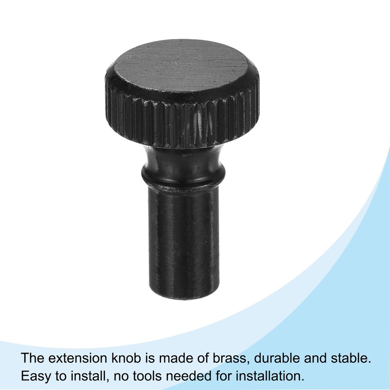 sourcing map 2Pcs Lamp Turn Knob On/Off Lamp Switch Replacement