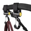 SHULLIN Set of 2 Multi Hooks, Velcro Closure, 360 Degree