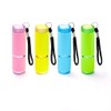 DAFURIET 4 Pack Mini Flashlights, 9 LED Glow-in-The-Dark Aluminum Lights