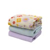 Goldbug 100% Muslin Nursery Swaddle and Receiving Blankets 3-Pack -
